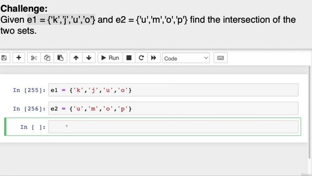 039 Python Set Challenge & Solution 9 Intersection смотреть онлайн