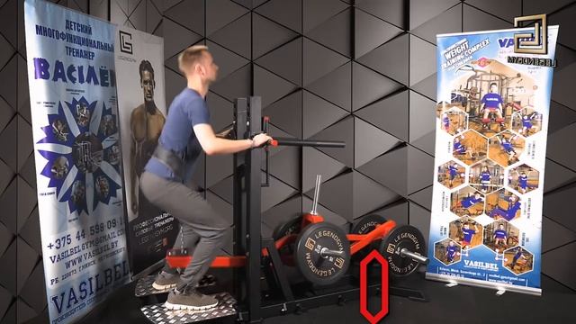 Приседания с поясом - тренажер для ног и рук VB115 / Multipurpose machine for legs, arms -Belt Squa смотреть онлайн