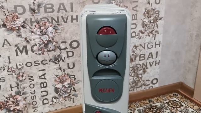 Распаковка — Масляный радиатор Ресанта ОМ-9НВ смотреть онлайн