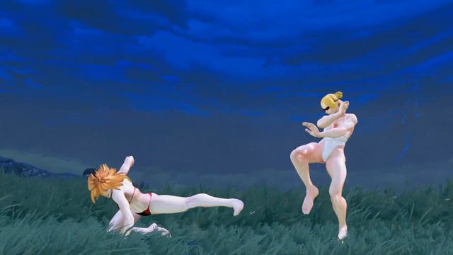 Lucia vs Poison (Laura) - Street Fighter V MOD Swap смотреть онлайн