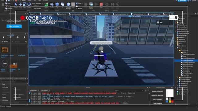 I Deleted the Roblox Chat Spam Filter in Roblox Studio | Gamer Jake смотреть онлайн