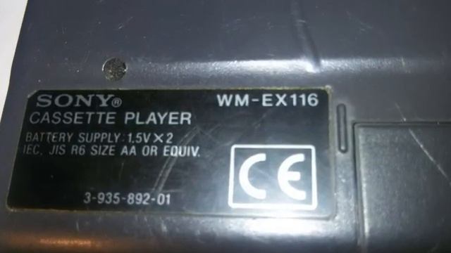 кассетный плеер из- 90Х-- SONY WM-EX 116(НАЗАД В ПРОШЛОЕ№26) смотреть онлайн