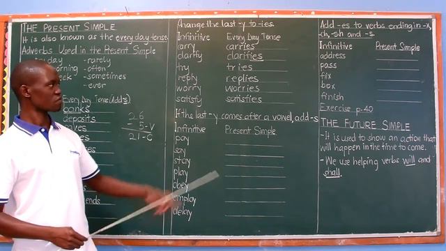 P.5 ENGLISH TERM 3 (TOPIC: THE PRESENT SIMPLE) смотреть онлайн