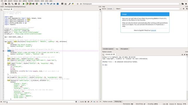 Getting to Know the Spyder IDE for Python смотреть онлайн