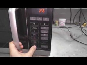 микроволновка samsung ce1051r-s не вращается тарелка, нет подсветки