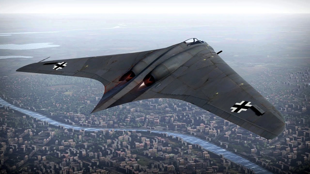 «Летающее крыло» - реактивный деревянный самолет Третьего Рейха, который мог изменить ход войны смотреть онлайн