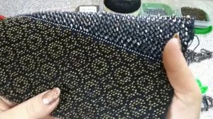 Вяжу бисером сумочку. Часть 1?