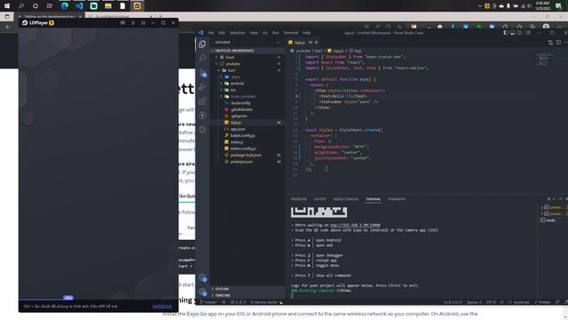 React native | Thiết bị phát triển | learn react without android studio смотреть онлайн