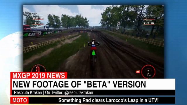 MXGP 2019 Game | New Gameplay Footage of "Beta" Version смотреть онлайн