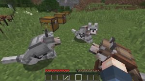 Майнкрафт, но с бронёй для собак! Как скрафтить броню для собаки в майнкрафт! Волк в майнкрафт!