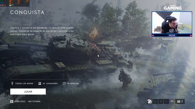 BATTLEFIELD V ONLINE #2 | !tienda @sauuk смотреть онлайн