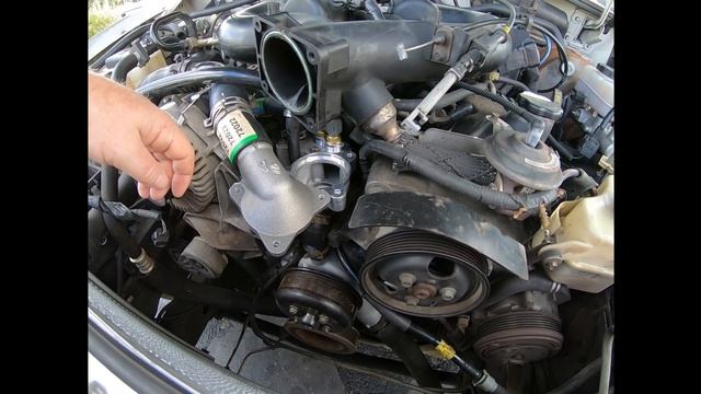 1998 Ford Explorer 4.0 SOHC Thermostat housing coolant leak Part 12 смотреть онлайн