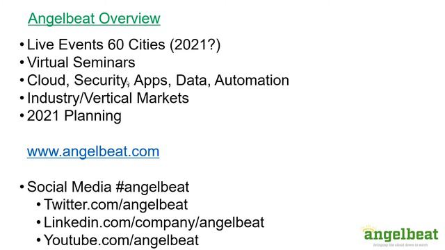 Angelbeat CEO Ron Gerber Opening Comments at Virtual Seminars смотреть онлайн
