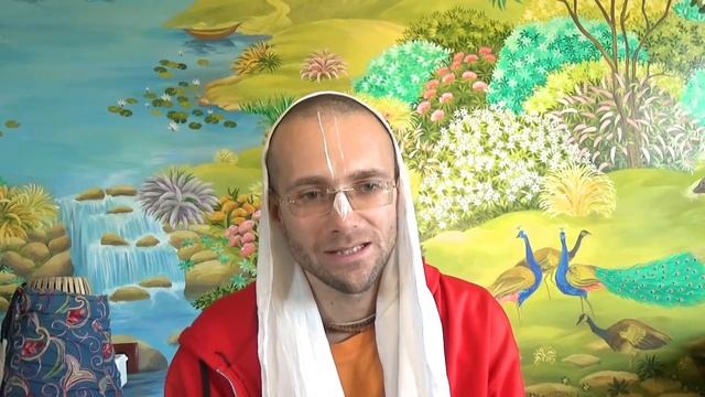 Шримати Радхарани в Дамодараштаке. 8 стих. Сандхья-аватар д. 2020.11.13 смотреть онлайн