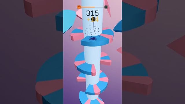 Helix Jump (By Voodoo)| Android Gameplay | Friction Games смотреть онлайн