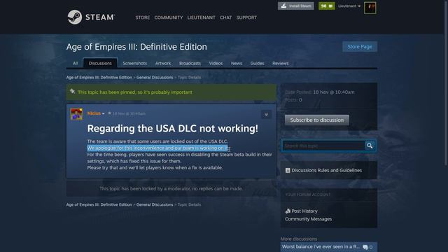 USA DLC Missing! | USA Locked in Steam | Age of Empires 3 | Definitive Edition | USA missing Aoe3 D смотреть онлайн