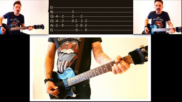AC/DC - Thunderstruck Guitar Tutorial + Tab Pt 2 смотреть онлайн