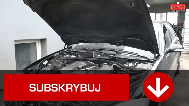 Montaż LPG Mercedes S63 AMG 6.2 525KM 2008r w Energy Gaz Polska na auto gaz BRC SQ P&D смотреть онлайн