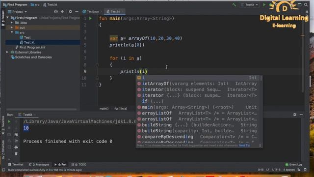 8 Kotlin Single Dimensional Array | Online Training Download app from below link смотреть онлайн