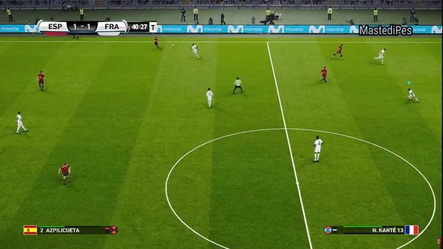 SPAIN VS FRANCE FINAL UEFA Nation League | eFootball PES 2021 Gameplay смотреть онлайн