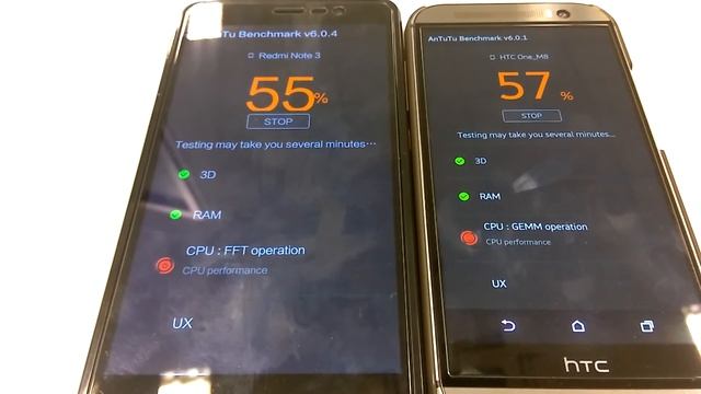 Redmi Note 3 vs HTC M8 Antutu 6/50 смотреть онлайн