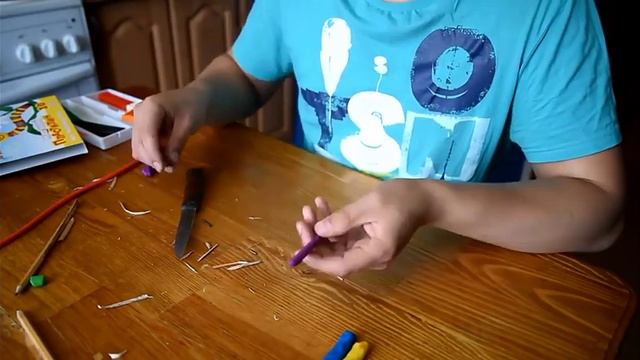 DIY ГИБКИЙ КАРАНДАШ КАК СДЕЛАТЬ ЕГО ДОМА смотреть онлайн