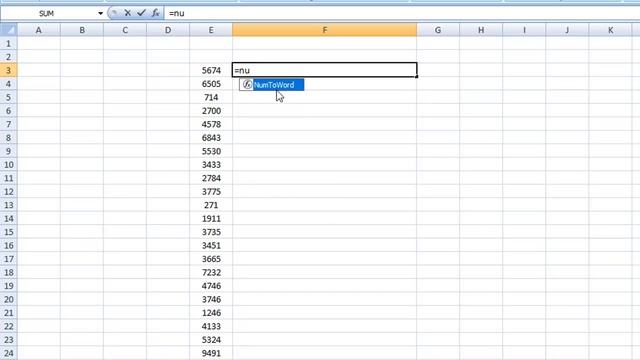 How to convert number to word in excel - एक्सेल में नंबर को वर्ड में बदलना सीख लीजिये смотреть онлайн