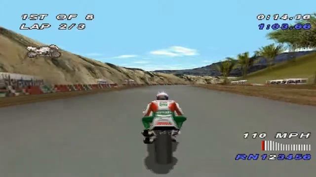Castrol Honda Superbikes PSX Gameplay смотреть онлайн