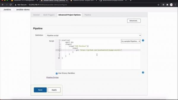 How to run Ansible playbook from Jenkins pipeline job | Ansible Jenkins Integration| DevOps Tutoria