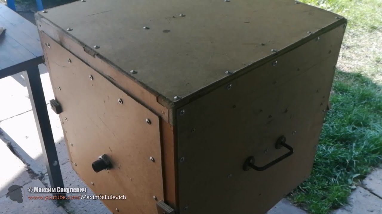 Коптильная Камера/Сушилка для Холодного Копчения на скорую руку смотреть онлайн