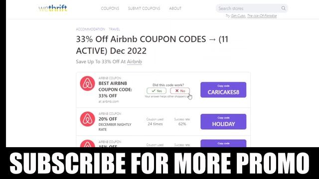 ✅AirBNB Coupon Code **100% WORKING** Promo codes [December 2022] NEW CODES смотреть онлайн