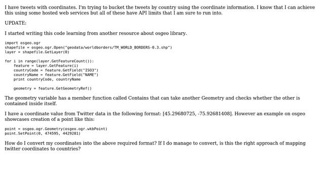 GIS: From coordinates find country using Python (2 Solutions!!) смотреть онлайн