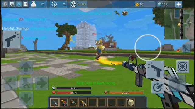 Battle Royale First Place! Blockman Go - Victory Gameplay смотреть онлайн