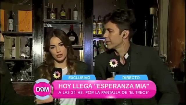 MARIANO MARTINEZ Y Lali Esposito En 