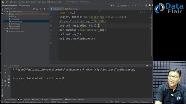 OpenCV Practical - How to Resize an Image in OpenCV | Image Resizing Using OpenCV [Hindi] смотреть онлайн