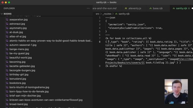 How I changed my book website from using YAML in Markdown files to data stored in Sanity смотреть онлайн