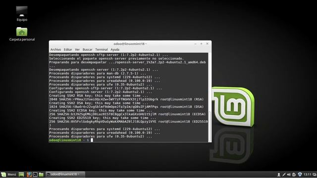 Odoo ERP Tutorial Descargar Instalar OpenSSH Server en Linux смотреть онлайн