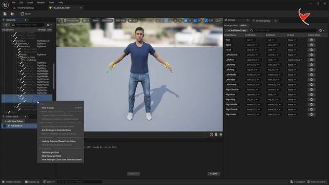 Retargeting CC4 character to UE 5.1 character (and reverse) - Subtitle смотреть онлайн
