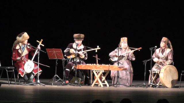 07 Хакасская этника. Хан сын. Горловое пение. Khakas ethnic. Throat singing. Инструментальная смотреть онлайн