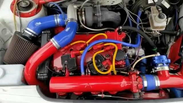 ваз 2114 турбо 340лс - работа двигателя на холостых смотреть онлайн