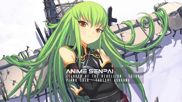 CODE GEASS Lelouch of the Rebellion || Colors - Piano Solo - Takeshi Asakawa смотреть онлайн