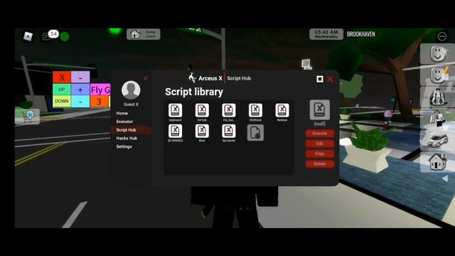 FLY GUI V3 SCRIPT - ARCEUS X - [ROBLOX] смотреть онлайн