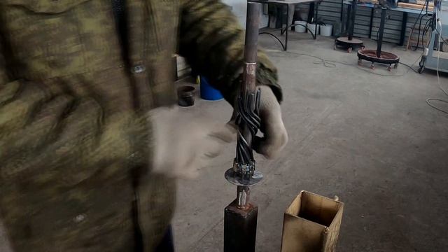 Ручной станок для изготовления кузнечных корзинок за 7 минут смотреть онлайн