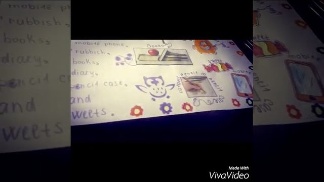 Плакат на английском языке на тему "Мой большой портфель" смотреть онлайн