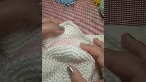 Панама крючком для девочки 0-3 месяца. #панама #крючком #люблювязать