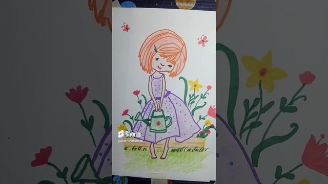 девочка с лейкой смотреть онлайн