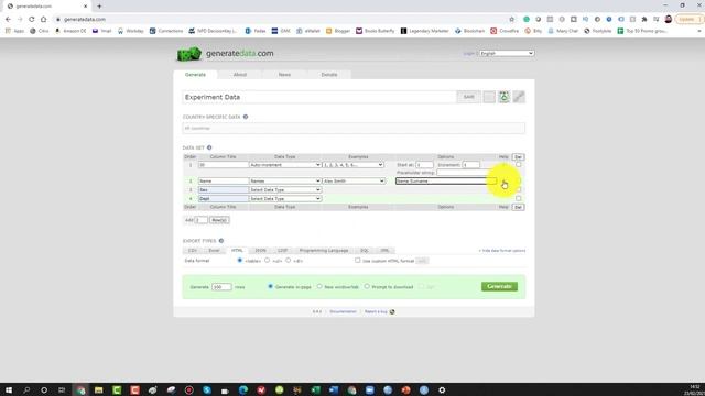 GenerateData.com Tutorial How To Create Data Using GenerateData.Com Data Generator Tutorial смотреть онлайн