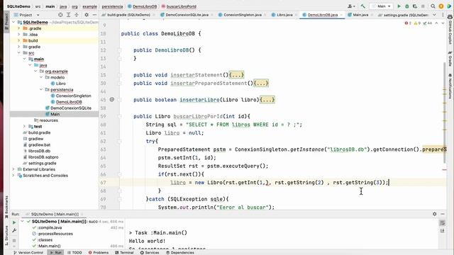Insert y Select de Libro con PreparedStatement, JDBC parte 4 de conexiones a bases de datos con Jav смотреть онлайн