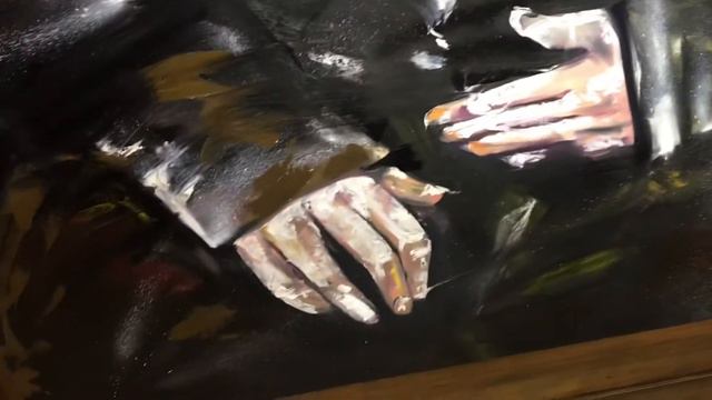 art oil timelapse/ рисунок маслом.(таймлапс) смотреть онлайн