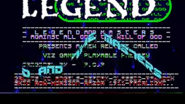viz games preview intro by legend for Amiga смотреть онлайн
